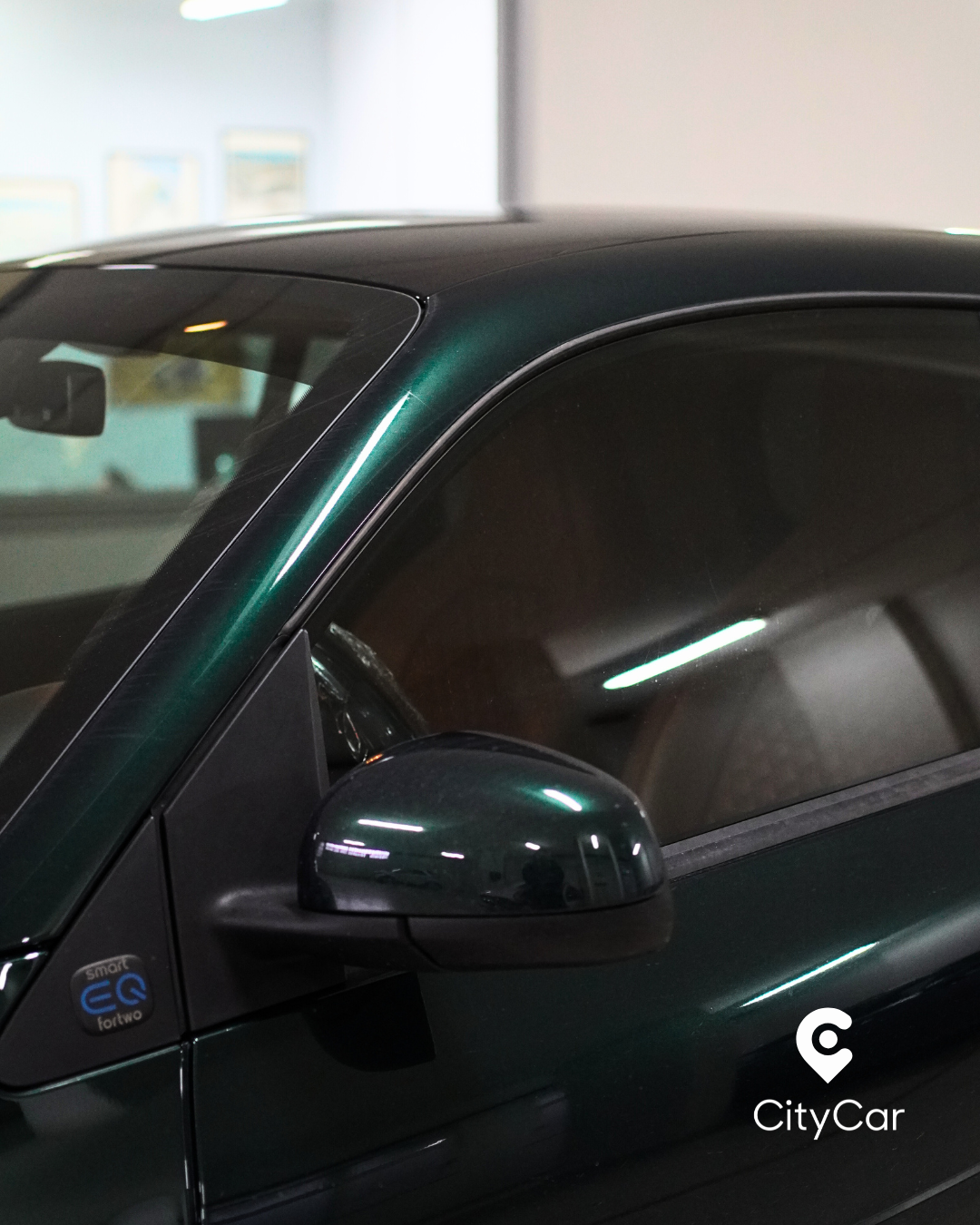 smart  Fortwo EQ Racingreen (22kW)